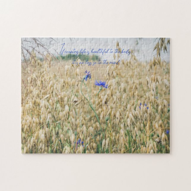 Puzzle Campos soleados de verano (Horizontal)