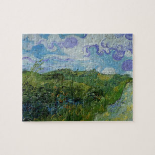 Puzzle Campos verdes de trigo por Vincent van Gogh