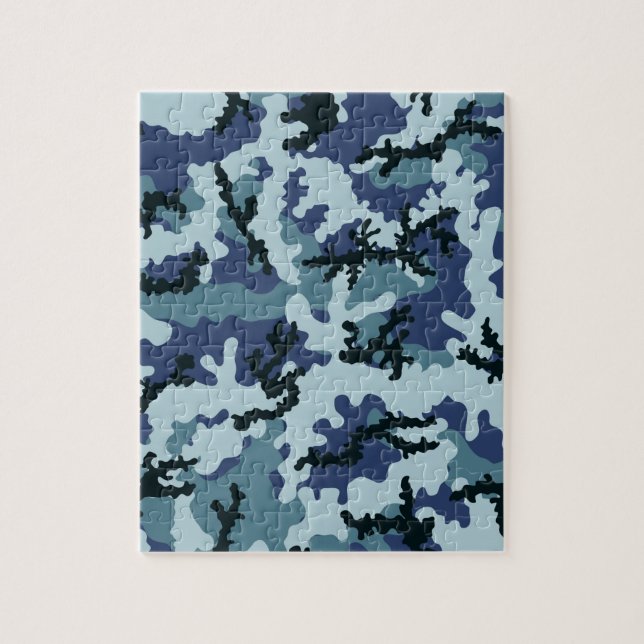 Puzzle Camuflaje naval (Vertical)