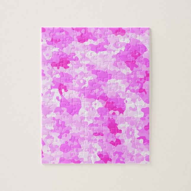 Puzzle Camuflaje rosa (Vertical)