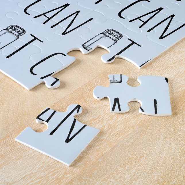 Puzzle Can It Vintage Glass Jar Canning Season (Lado)