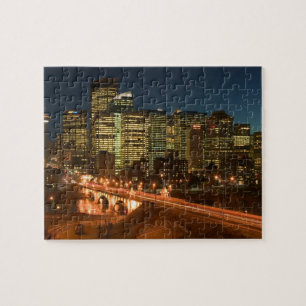 Puzzle Canadá, Alberta, Calgary: Centro de Calgary,