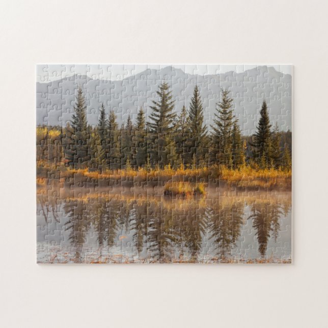 Puzzle Canadá, Alberta, Parque Nacional Jasper (Horizontal)