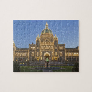 Puzzle Canadá, BC, Victoria, Edificio del Parlamento de B