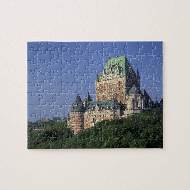Puzzle Canadá, Ciudad de Quebec. Chateau Frontenac. (Horizontal)
