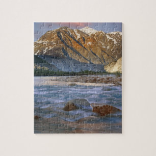 Puzzle Canadá, Columbia Británica, Valle del río Alsek.