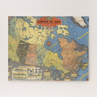 Puzzle Canadá En Guerra