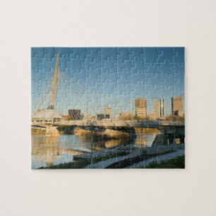Puzzle CANADÁ, Manitoba, Winnipeg: Esplanada Riel