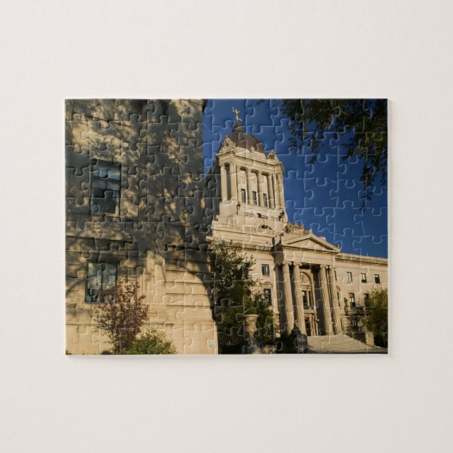 Puzzle Canadá, Manitoba, Winnipeg: Legislativo de Manitob (Horizontal)
