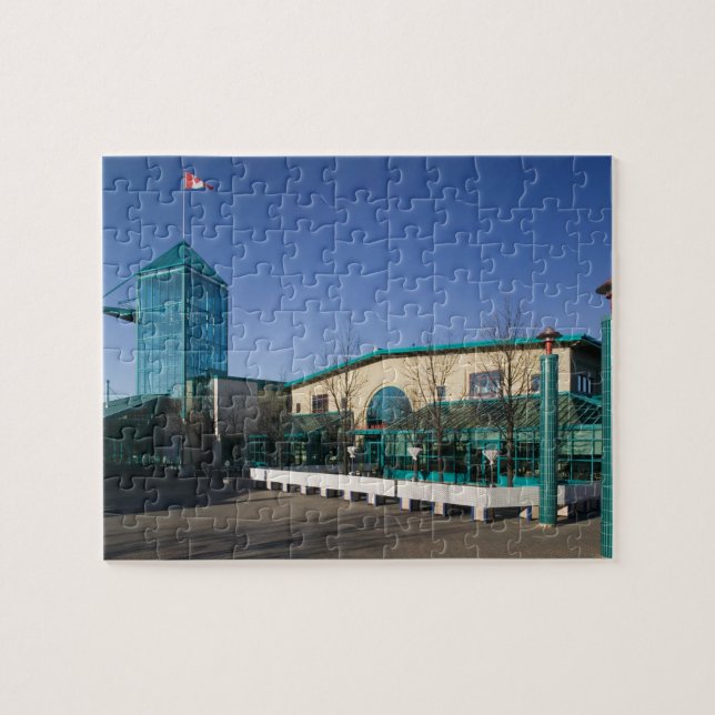 Puzzle CANADÁ, Manitoba, Winnipeg: The Forks Market (Horizontal)