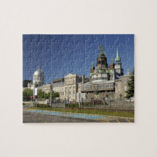 Puzzle Canadá, Quebec, Montreal. Vieux Montreal