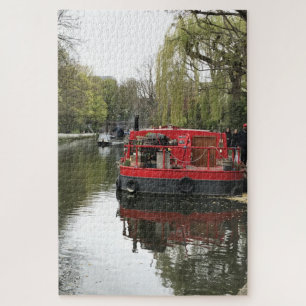 Puzzle Canal Boats Regent Londres Reino Unido Reino Unido