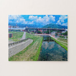 Puzzle Canal Chesapeake Ohio Maryland.