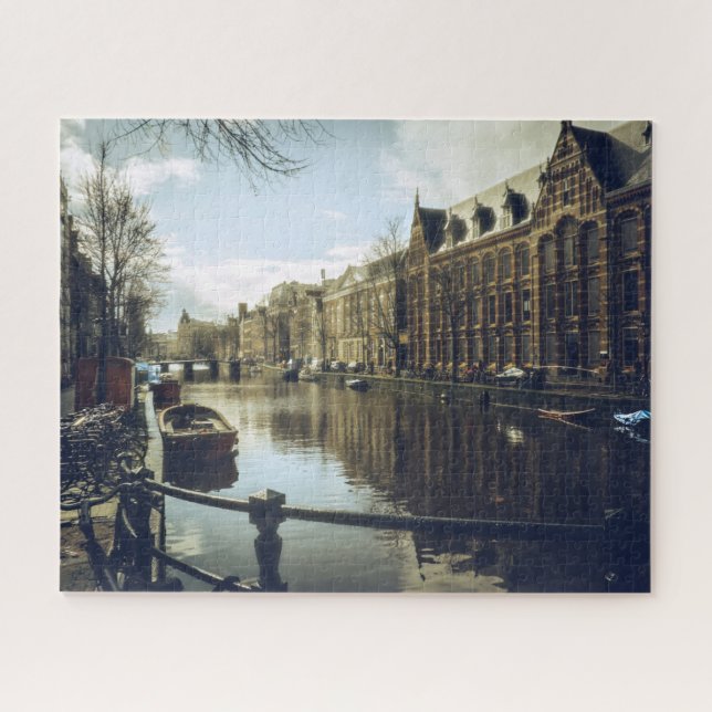 Puzzle Canal de Amsterdam   (Horizontal)
