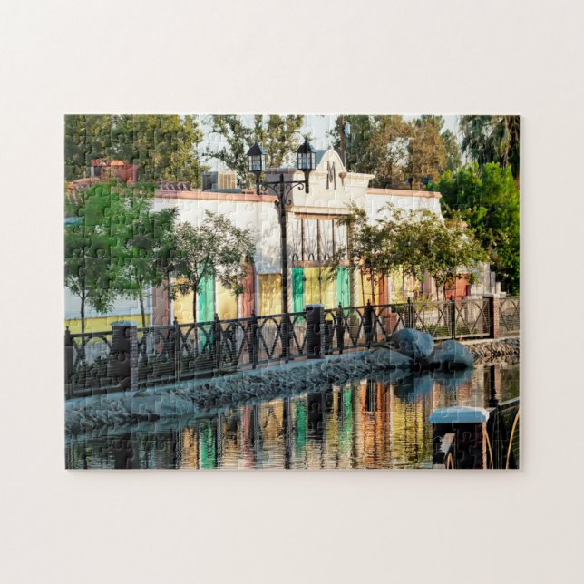 Puzzle Canal de Bakersfield California. (Horizontal)