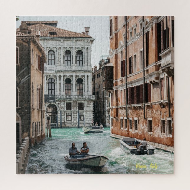 Puzzle Canal de Barco de Venecia (Vertical)