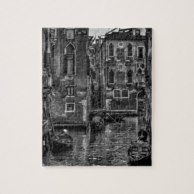 Puzzle Canal de góndola italia de Venecia (Vertical)