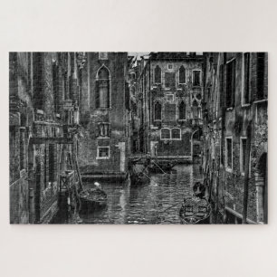 Puzzle Canal de góndola italia de Venecia