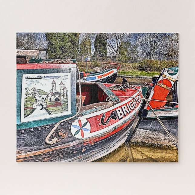 PUZZLE CANAL NARROWBOATS (Horizontal)