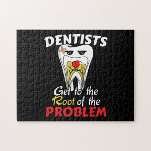 Puzzle Canal Radicular del Dentista - Chiste de Cavidad D