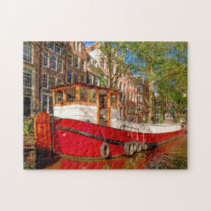 Puzzle Canales de Ámsterdam.