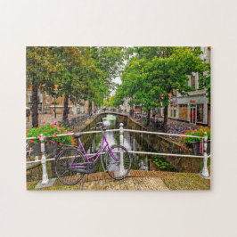 Puzzle Canales de Ámsterdam.