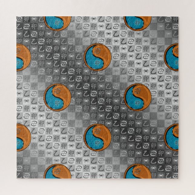 Puzzle Cáncer & Conejo de Madera (Vertical)