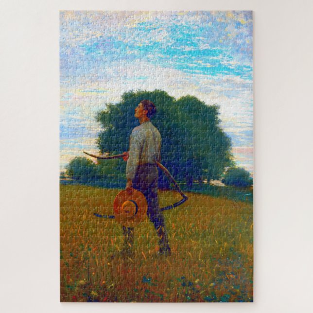 Puzzle Canción de la Alondra Winslow Homer 1876 (Vertical)