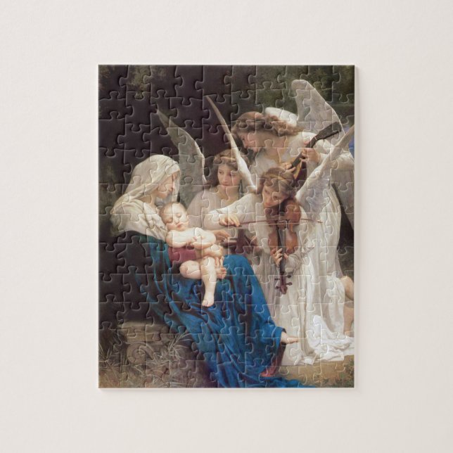 Puzzle Canción de los ángeles (1881) de Bouguereau (Vertical)