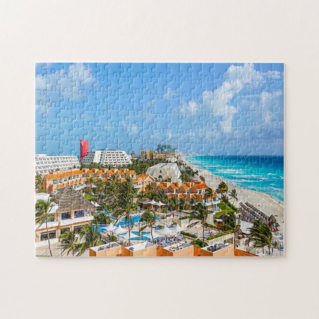 Puzzle Cancún México. (Horizontal)