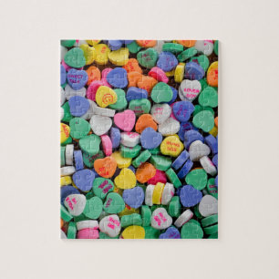 Puzzle Candy Hearts Pile