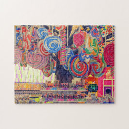 Puzzle Candy Shop Lollipop Tree Sweets