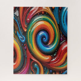 Puzzle Candy Swirls #577 -