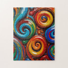 Puzzle Candy Swirls #577 -