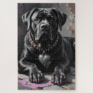 Puzzle Cane Corso Corazón de Guardián Devoto Encanto San