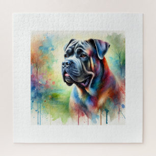 Puzzle Cane Corso Dog 280624AREF118 - Watercolor
