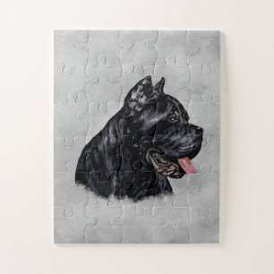 Puzzle Cane Corso - Retrato italiano de mastiff