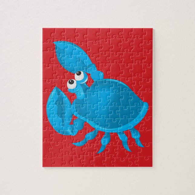 Puzzle cangrejo personalizado (Vertical)
