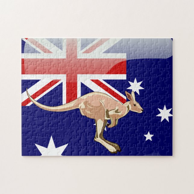 Puzzle Canguro australiano (Horizontal)
