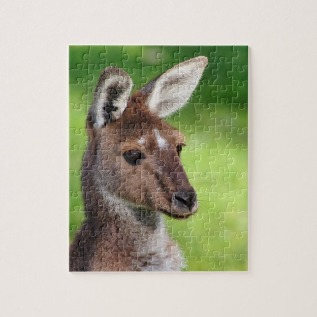 Puzzle Canguro Pequeño Adorable (Vertical)