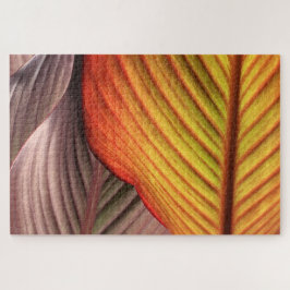 Puzzle Canna Leaves