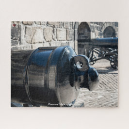 Puzzle Cannons Edinburgh Scotland