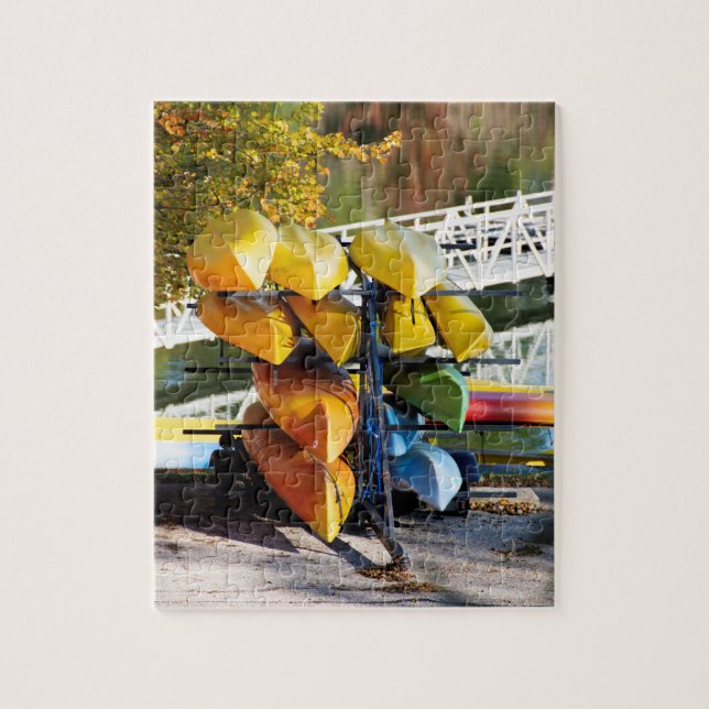 Puzzle Canoas apiladas (Vertical)
