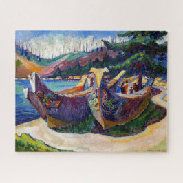 Puzzle Canoas de guerra | Emily Carr |