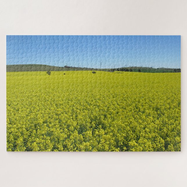 Puzzle canola amarilla (Horizontal)