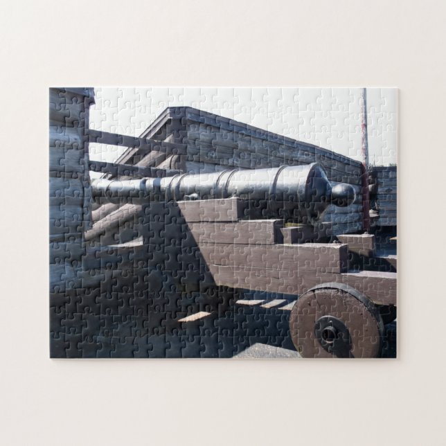 Puzzle Cañón antiguo (Horizontal)