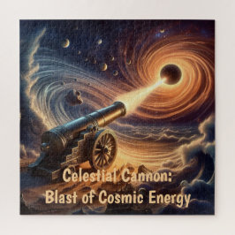 Puzzle Cañón celeste: Explosión de energía cósmica