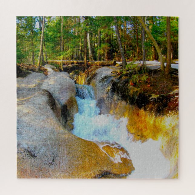 Puzzle Cañón de Agua Rápida New Hampshire (Vertical)