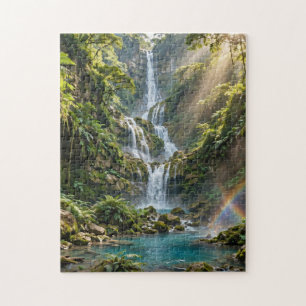 Puzzle Cañón de Cascada Tropical