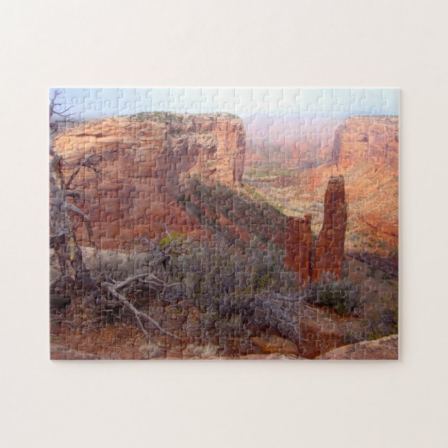 Puzzle Cañón de la Roca de la Araña De Chelly Arizona. (Horizontal)